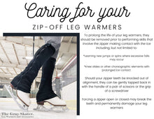 Load image into Gallery viewer, Figure Skating Stripe Fleece Leg Warmers