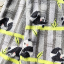 Load image into Gallery viewer, Panda Fleece Hidden Pocket Infinity Scarf
