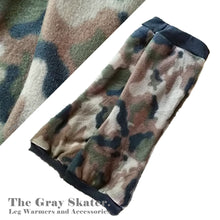 Load image into Gallery viewer, *Pre-Loved* Size Large Camouflage Leg Warmers
