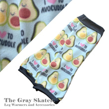 Load image into Gallery viewer, Avocado Fleece Leg Warmers
